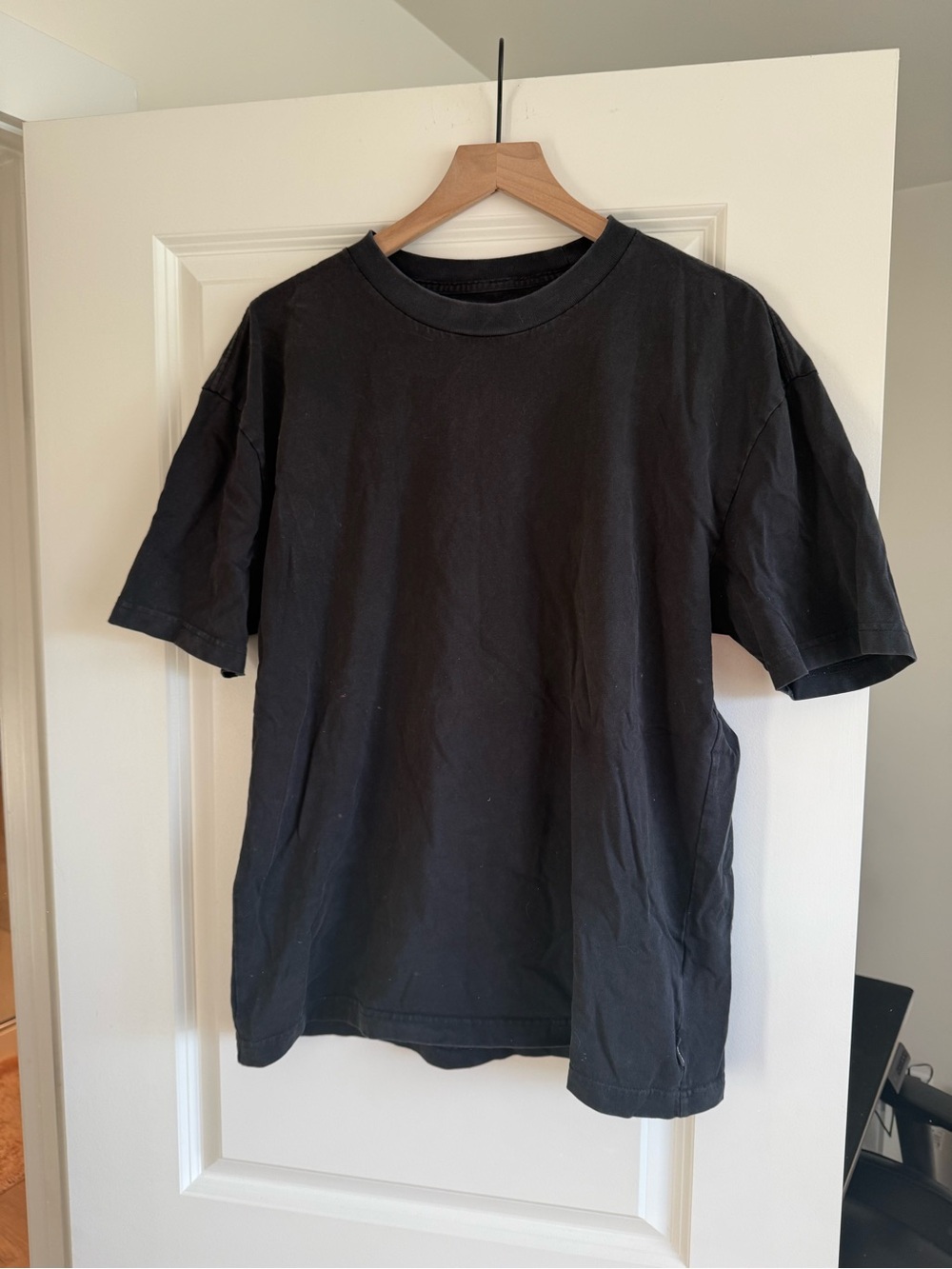Hollister Black Short Sleeve Crewneck T-Shirt
